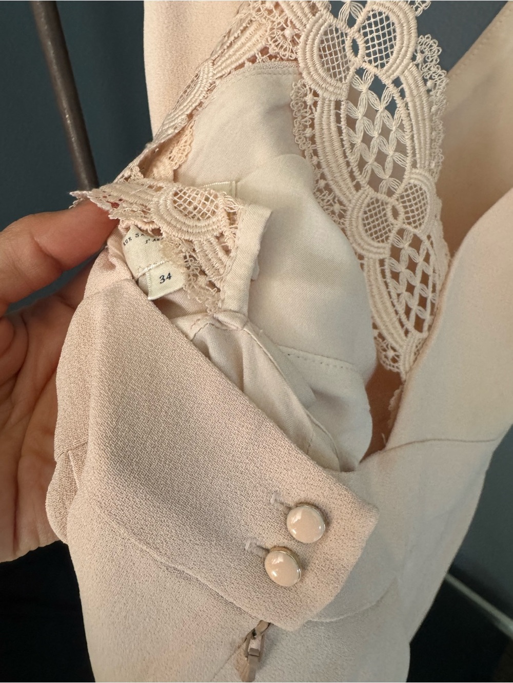 {sezane} ombeline dress in rose - Picture 6 of 6